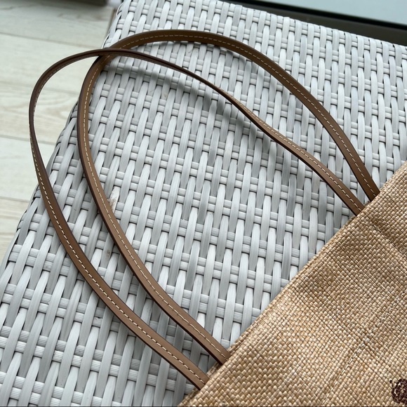 Authentic Prada limited edition canvas tote raffia - Picture 4 of 6